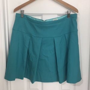 J. Crew Pleated Front Skirt Size 14 EUC